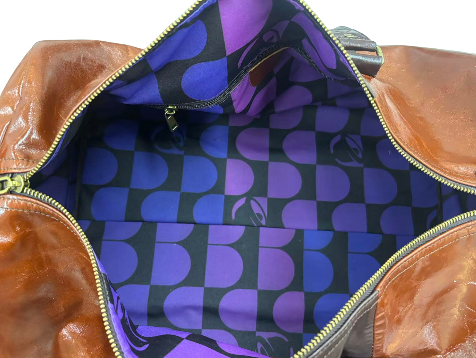 Leather Duffle Bag (FMV $500)